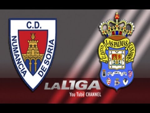 Todos los goles del CD Numancia (3-0) UD Las Palmas - HD