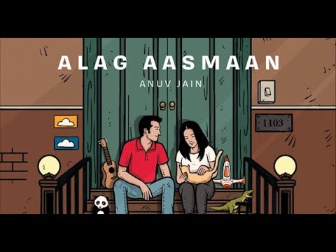 Anuv Jain - ALAG AASMAAN ( karaoke with Lyrics )