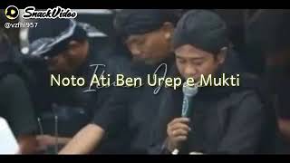Download lagu Sing sabar..  Noto ati ben urip e mukti mp3