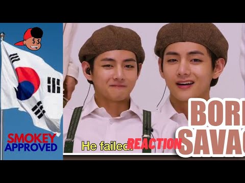 Kim Taehyung doesn't do savage, he's BORN SAVAGE (BTS V) #bts #btsreaction #btsarmy  #vbts