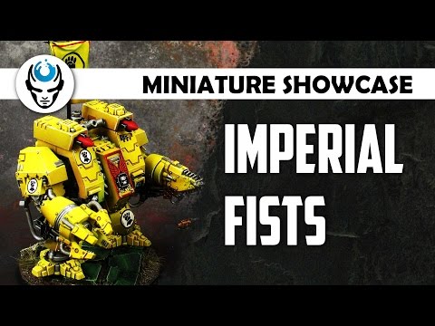 IMPERIAL FISTS MINIATURE LVL 4 - HD MINIATURE SHOWCASE