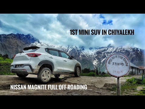 Off-roading with Nissan magnite in Kailash Mansarovar road 🏔️| most Dangerous road|1000cc Mini SUV