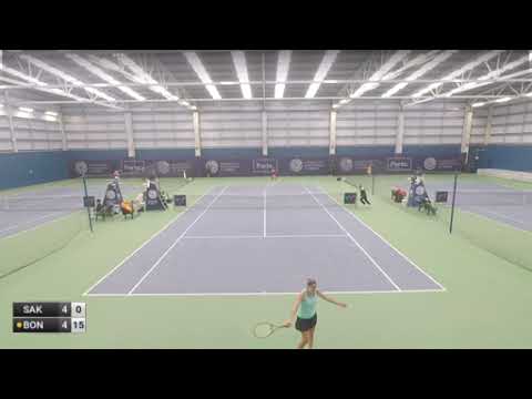 (Q)Sakellaridi Sapfo v (Q)Bondarenko Maria - W40 Porto (2°set)