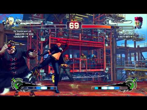 SSF4 AE: Xx Innocent xX (Rufus) VS Not Latif (C. Viper)