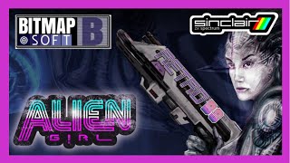Alien Girl ZX Spectrum Game Review With Gameplay Homebrew