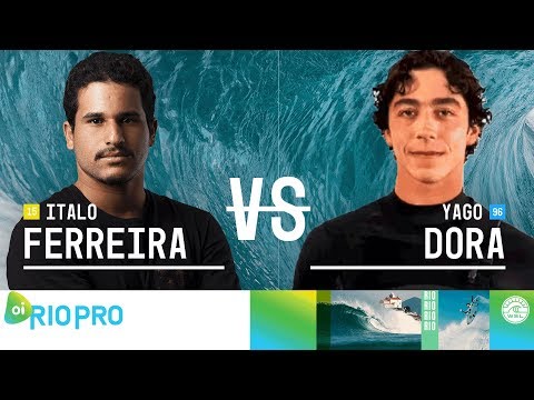 Italo Ferreira vs. Yago Dora - Round Three, Heat 10 - Oi Rio Pro 2018