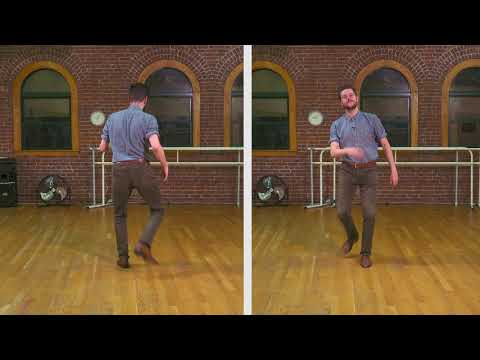 Lindy Hop - Lead 6 Count Footwork