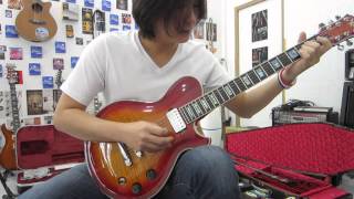 Video thumbnail for อ โอ๋ รีวิวกีตาร์ Michael Kelly Patriot Custom Electric Guitar Clean Sound by chatreeo