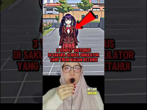 3 TEMPAT MISTERIUS SAKURA SCHOOL SIMULATOR 😱 #shorts