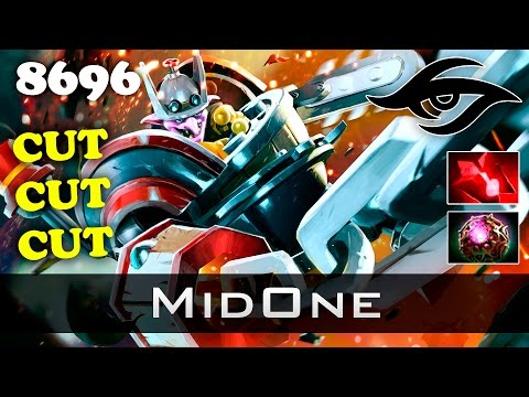 MidOne Timbersaw - 8696 MMR Plays Dota 2