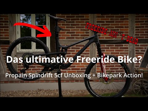 Das ultimative Freeride Bike? Propain Spindrift 5CF Unboxing + Bikepark Action!