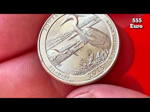 Quarter dollar 25 cent USA 2015