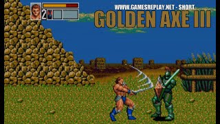 [Sega Megadrive] - GOLDEN AXE III (Sega)