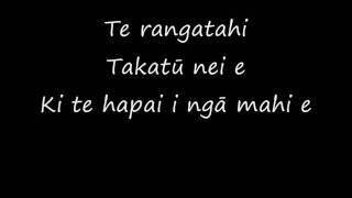 Pātea Māori Club ft. Annie Crummer - Ngoi Ngoi Lyrics