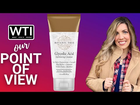 Botanic Tree Glycolic Acid Face Wash - WTI product video review