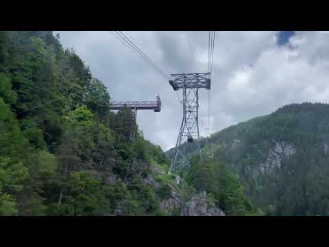 Risalita Integrale Funivia Va e Vieni,Merano 2000.