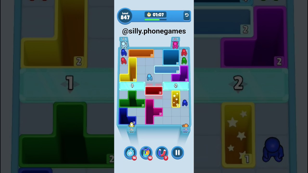 Drop Away Level 847 Walkthrough Solution