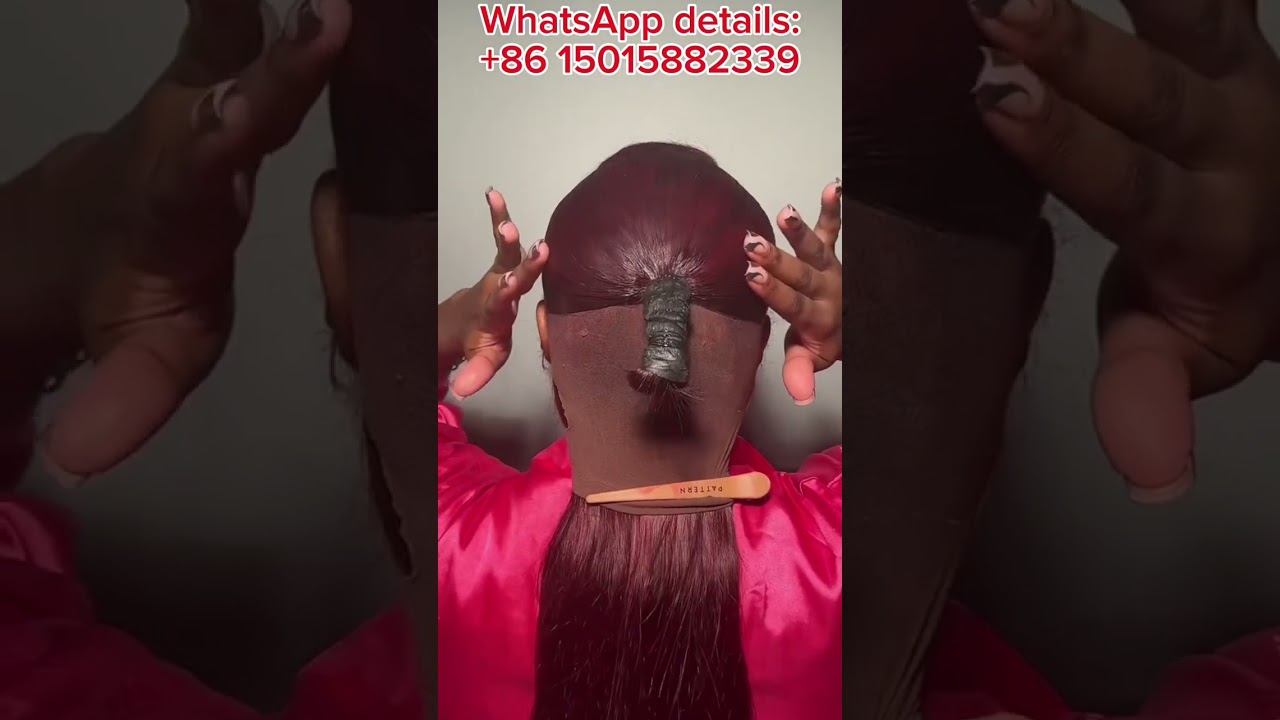 Protective Quick Weave Tutorial: Half Up Half Down with Top Bun