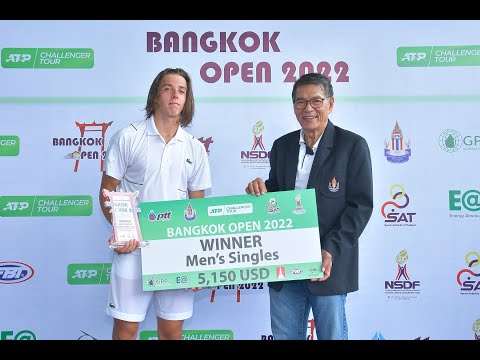 Bangkok Open II FINAL (Q) Arthur CAZAUX (FRA) VS Alt Omar JASIKA (AUS) 04-09-65
