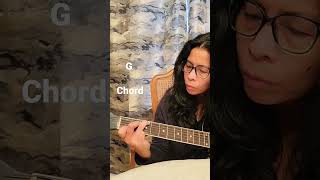 Learning how to play G chords part two/Filipina American Life in USA 8