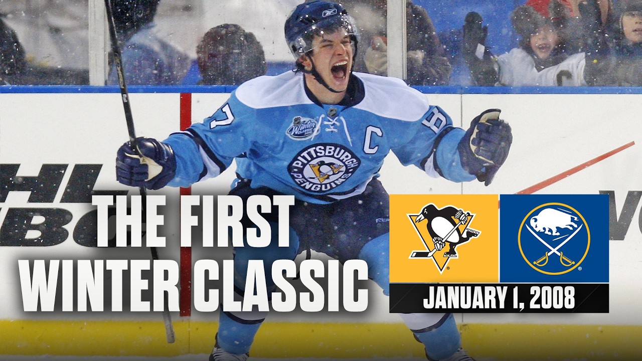 FULL REPLAY: Outdoor Hockey | Penguins vs Sabres | 2008 NHL Winter Classic