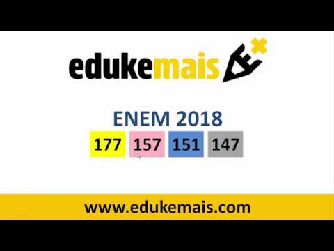 Resolução da prova de Matemática | ENEM 2018 Q.177