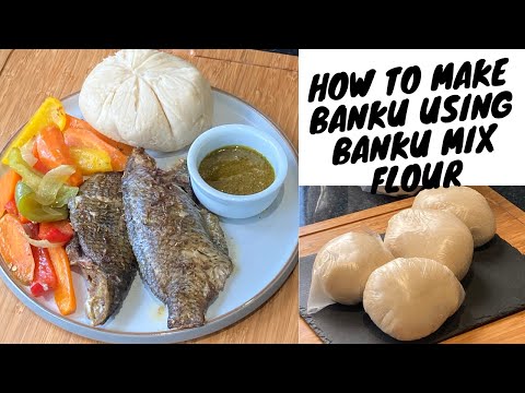 The Best Ghana Banku Recipe | Banku Mix Flour | Cooking Banku in a Non Stick Pot | Easy Banku Recipe