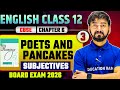 12th English Poets And Pancakes Subjective Class 12 English Chapter 6 CBSE Flamingo Chapter 6
