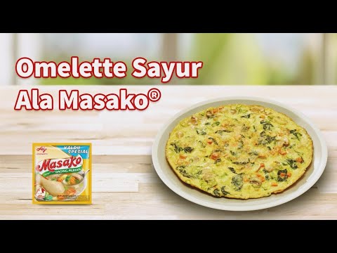 Omelette Sayur Ala Masako®