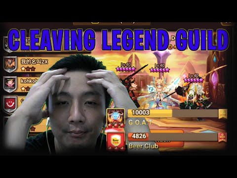 CLEAVING LEGEND GUILD SIEGE DEFENSE - isengdudegame Summoners War