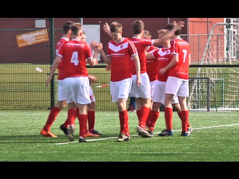 Heerenveense Boys 2 - Harkemase Boys 2 (beker, 26 maart 2016)
