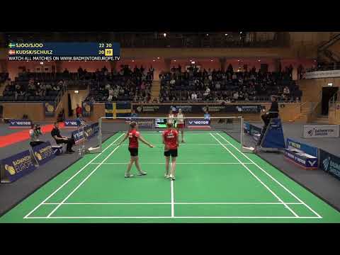 Match point - Sjoo / Sjoo vs Kudsk / Schulz (DEN) - WD, Final - Swedish Open 2024