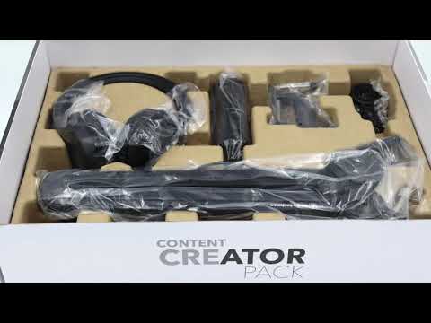 Audio-Technica CREATOR PACK ATR2500x-USB + ATH-M20x Komplektas: Mikrofonas + Ausinės + Laikiklis video