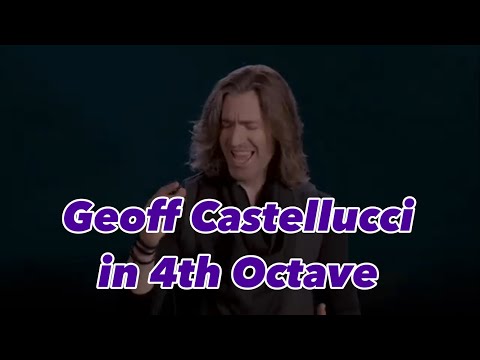 Geoff Castellucci in 4th Octave!