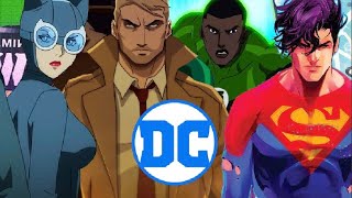 5 New DC Animated Movies Announced For 2022 - Green Lantern! Super Sons! Constantine! Catwoman!