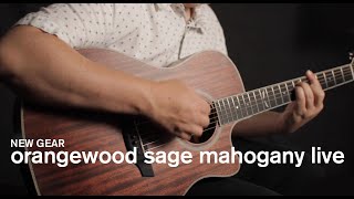 Video thumbnail for Acoustic Guitar Demo: Orangewood Sage Mahogany Live by Acoustic Guitar Magazine