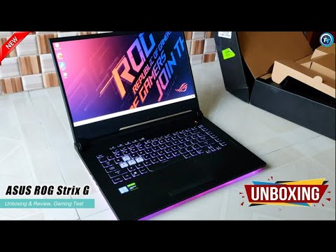 ASUS ROG Strix G G531GU Gaming Laptop Unboxing & Review.