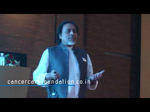 Dr. Jayesh Sangvi in Nashik (India) at the largest Cancer Care Conference in the world..