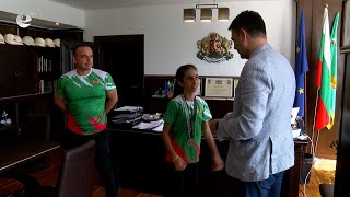 Кметът на Димитровград се срещна с балканската шампионка по джу-джицу Ивайла Димитрова