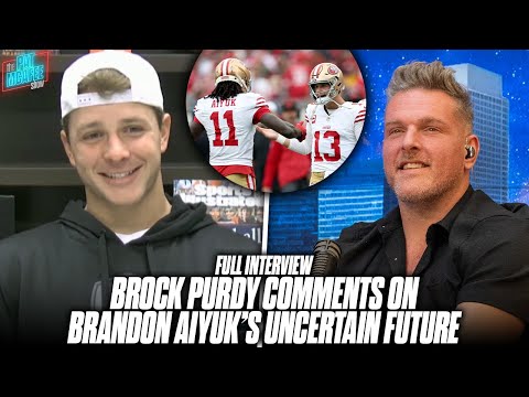 Brock Purdy Hints Brandon Aiyuk Might Be Leaving 49ers, Talks Secret To His NFL Success | Pat McAfee