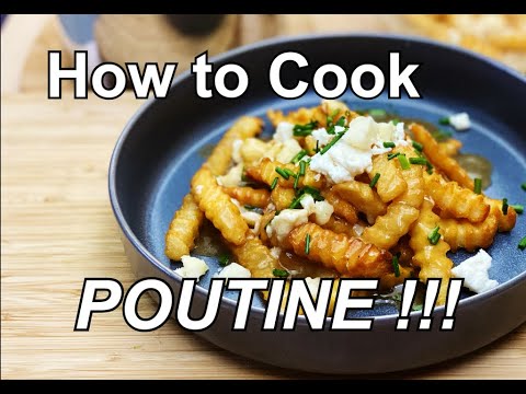 How to Make Poutine...or, Disco Fries?
