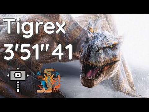 [MHW PS4] Tigrex - Hammer 3'51"41