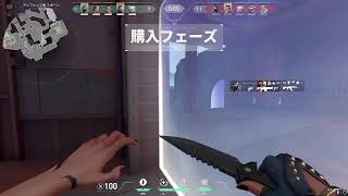 valolant 初心者の練習配信　【7日目】