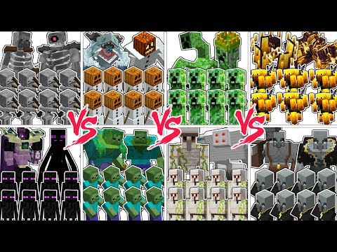 MASSIVE ARMY TOURNAMENT | Minecraft Mob Battle
