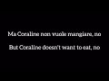 Måneskin Coraline Lyrics English Translation