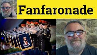 🔵Fanfaronade Meaning - Fanfaronade Examples - Fanfaronade Definition Literary Vocabulary Fanfaronade
