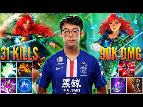 👉The Only WINDRANGER Guide You Will Even Need / Gameplay By SOMNUS - 90.5K DMG, 31 KILLS & RAMPAGE