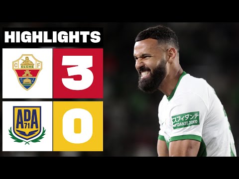 Highlights Elche CF vs AD Alcorcón (3-0)