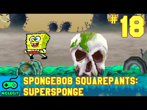 SpongeBob SquarePants SuperSponge Walkthrough Part 18 - Man Ray's Lair (PS1) (No Commentary)