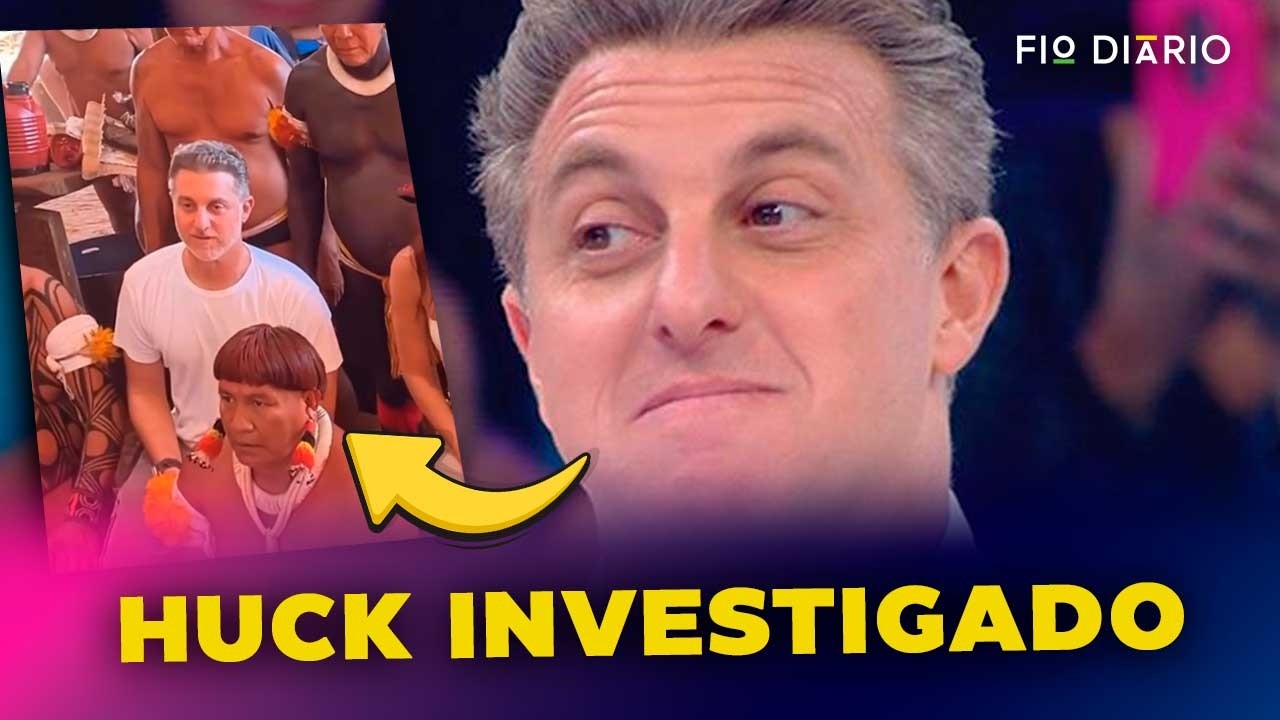 ⚠️LUCIANO HUCK TENTA SE APROVEITAR DE INDÍGENAS E…